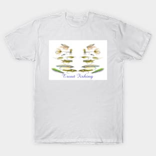 Trout Fishing Flies T-Shirt